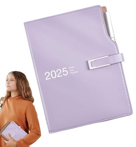 Libro de citas semanal, cuaderno planificador 2025, organizador de tareas diarias, libro de citas con calendario, planificador de programación, registro de citas 2025, cuaderno de horario semanal,