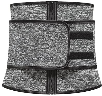 Whoasyst Cintura snellente per la vita da donna, corsetto da allenamento, per sauna, sudorazione, snellente, body shaper per allenamento, modellante per il corpo, per donne, controllo della pancia