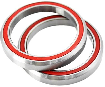 YAKUFAST 2 st 45°/45° MH P16 52mm cykellager for styrlager, 40 * 52 * 7mm, reparationslager for mountainbike