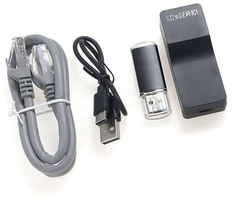 Spielekonsolen USB Dongle Unlocker Stick Mit Ethernet Typ C Kabel Für Firmware Version 9.0 Bis 11.0 Schnellinstallationstool Für Spiele Dongle