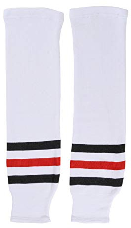 Sherwood unisex barn sokken sher-wood nhl sockel, vit/röd/svart, junior EU