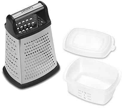 Cuisinart CTG-00-BGS Box Grater with Storage,Silver