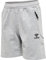 HUMMEL Unisex Kinder Hmlmove Grid Cotton Kids Shorts, Grey Melange, 152 EU