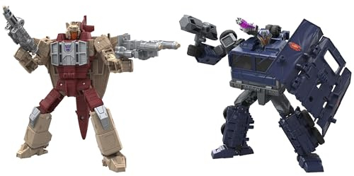 Transformers Legacy United Doom 'n Destruction Collection, Mayhem Attack Squad Converting Action Figure 4-Pack, Breakdown & Windsweeper, 8+ år (exklusive Amazon)