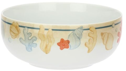 THUN, Ciotola in Porcellana, Linea Mare da Amare, Casa e Cucina, Idea Regalo per la Cucina, 20 cm