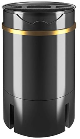 MGHRUE Mini Machine À Laver Portable, Lave-Linge Compact avec Panier De Vidange, Capacité De Lavage 4,5 Kg, pour Appartements, Camping, Dortoirs, Camping-Cars,Noir