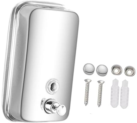 DimyFew Dispensador de jabón de Pared Dispensador de desinfectante de Acero Inoxidable para baño, M