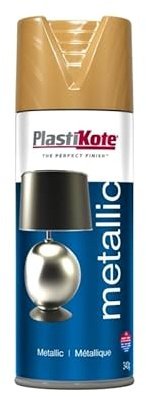 SuperGift.com 400ml, Metallic Spray Paint (1, Antique Gold)