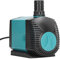 2500L/H Tauchwasserpumpe, ABS 50W Frequenzumwandlung Praktisch Zuverlässiger Betrieb Geringer Stromverbrauch Stabil Robuste Tauchpumpe für Aquarien (EU-Stecker 220-240V)