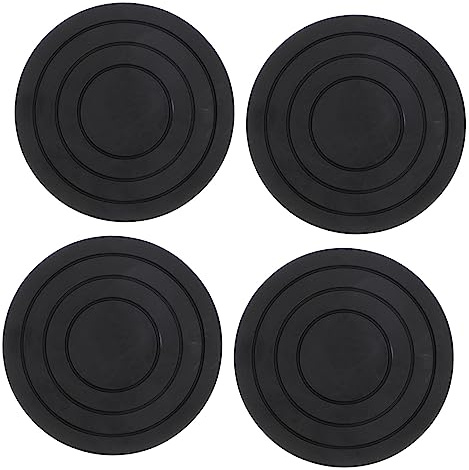 NUOBESTY 4piezas Almohadillas Antideslizantes Para Lavadora Alfombrillas Elevadas Para Refrigerador Resistentes y Duraderas