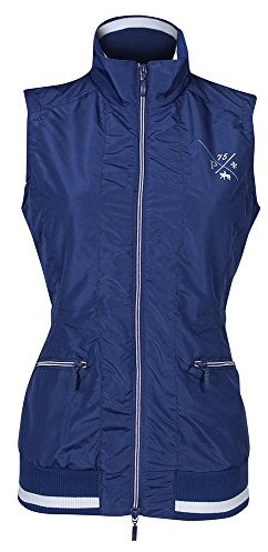 Pfiff Damen Weste Cowell, Reißverschlusstaschen, Gummizug, leicht/modisch