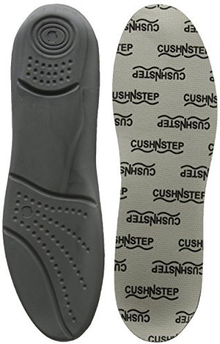 Sorbothane Cush N Step Insoles, Size 9, Old Version, Shock Absorbing Cushion for Football, Running, or Walking, Impact Reducing Footbeds for Plantar Fasciitis, Heel Support, and Ankle Pain