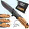 KDO MAGIC - Personalisiertes Klappmesser mit gravur - Personalisierbares Sicherheitsmesser - Gravur Vornamen auf dem Holzgriff - Carbon-Effekt - Vatertag Geschenk (Motiv: Name)