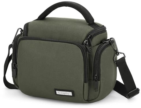 UBORSE DSLR SLR Kameratasche Wasserdicht Fototasche Kamera Stobfest Padded Einsatz Schutztasche fur Spiegelreflexkameras Digitalkamera kompaktkamera Kamerazubehor