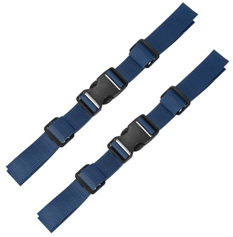 TIXIPEM Backpack Chest Strap [2PCS] - Adjustable Sternum Straps Use for Backpack Replacement & Hiking & Jogging - [Navy Blue-11 x 6IN] Chest Belt with Quick Release Buckle