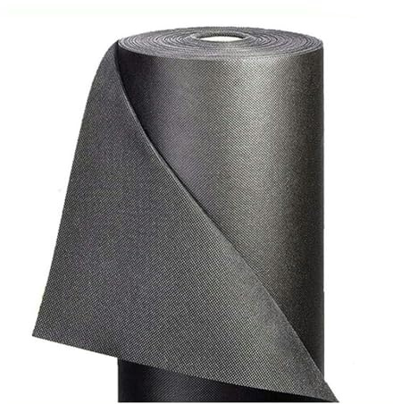 GOLUCY Tela antimaleza Negra de 50 cm x 10 Metros, Tela antimaleza for jardinería, Great for invernaderos de Bricolaje (1 Unidad)