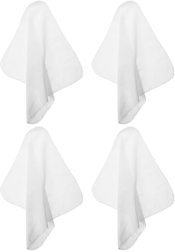SUPVOX Paños de Queso Reutilizables de Estopilla 4 Piezas, Tela de Gasa Ultrafina para Colar Alimentos, Tamaño Adaptable, Lavables y Ecológicos para Cocina y Filtrado Doméstico