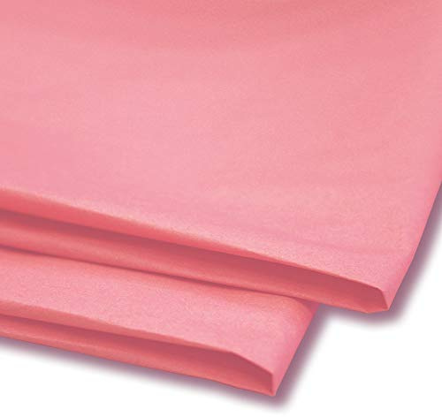 Sabco - Tissue Paper 100 Sheets, Gift Wrap, Mg and Acid Free, 20 X 30 Size, Wrapping Decorative Sketch and Cutting Paper for Art Craft & Packing. – Pale Pink