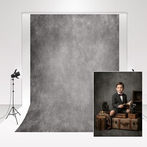 Kate Fotostudio Bakgrund Grå 2x3m Grå Cementvägg Fotostudio Bakgrund Konstfärg Fällbar Bakgrund Rekvisita Bröllop Fotobås Baby Fotografiska Rekvisita