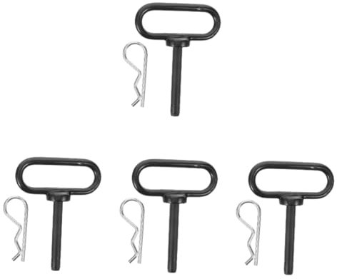 BESPORTBLE 4 Sätze Rasenmäher Verbindungsstift Anhängerkupplungs Verbindungsstift Anhängerkupplungs Empfängerstift Rasentraktor Anhängerkupplung Traktoranbauteile Anhängerkupplungsstift