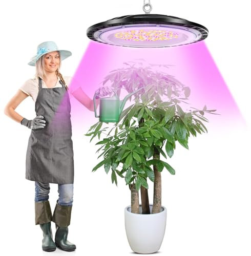 200W Lampes pour plantes d'intérieur à spectre complet, lampe de croissance à LED pour plant fonction de chaîne lampe de croissance suspendue pour plant hydroponiques d'intérieur serre légumes fleurs