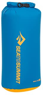 Sea to Summit eVac Dry Bag, Roll-Top Compression Sack, 13 Liter, Turkish Tile Blue