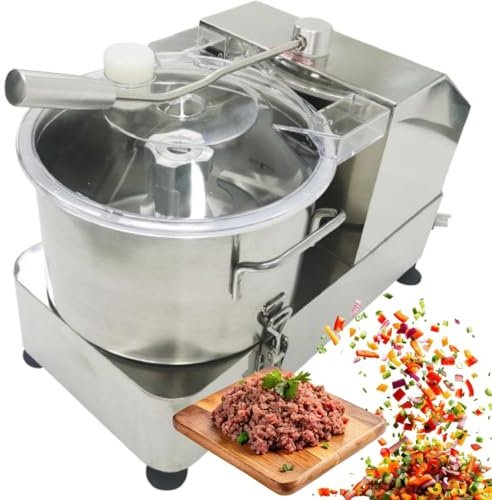 Tritatutto elettrico per verdure, frullatore commerciale ad alta velocità, 6/9/12/15 l, 2000 giri/min, attrezzatura da cucina per cucine commerciali e ristoranti,15L
