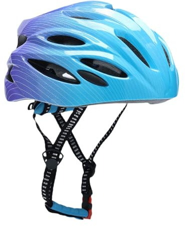 Bike Helmet for Kids Headgear for Skateboarding Rock Climbing Outdoor Sports Blue, 20x25x12 cm