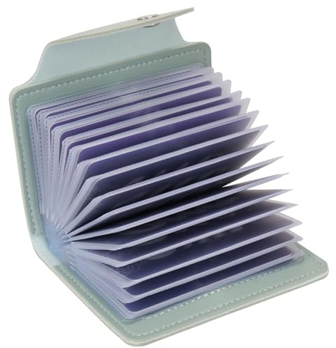 AIRCBC Credit Card Holder RFID Blocking Soft Leather ID Bank Card Case