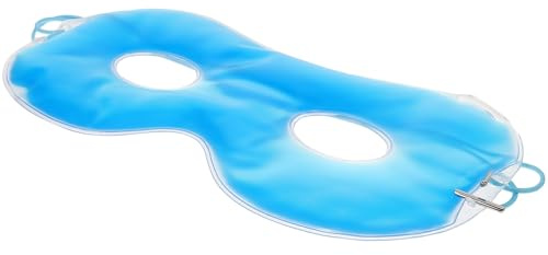 iplusmile Masque Yeux en Gel Glacé Réutilisable Design Simple Compresse Froide pour Améliorer le Sommeil, en Plastique et Nylon Adapté aux Femmes