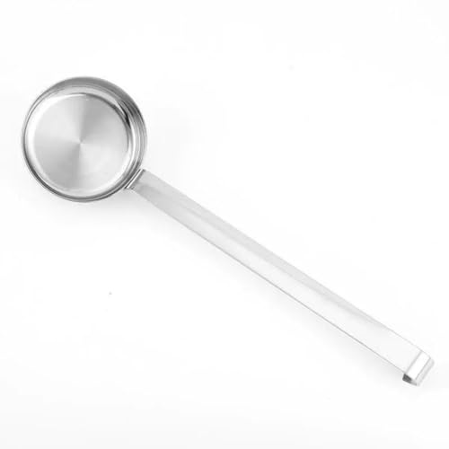 Cuchara de salsa para salsa de pizza, 1 paquete de cuchara de salsa adecuada para tomate de cocina y otras salsas similares. Medición precisa viene en onzas