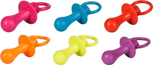 Flamingo Spiel Hunde Gummi SCHNÜLLER 12CM Ass.