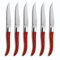 Comas Steakmesser ACR Red 6er Set, Fleischmesser, Edelstahl, Acryl, Rot, 22.5 cm, 7443
