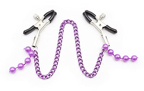 Morsetti per capezzoli regolabili con catena bondage Erotik SM BDSM capezzoli clip capezzoli capezzoli capezzoli pinzette capezzoli