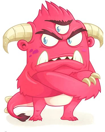 10x Stronghold Fantasyauflage: Monster II - 30 x 42 cm - wasserabweisend/reißfest, Scheibenauflage für Pfeil und Bogen