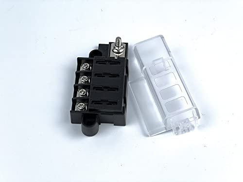 edi-tronic 4fach Sicherungshalter Kompakt 12V/24V KFZ LKW Auto Boot Sicherungskasten