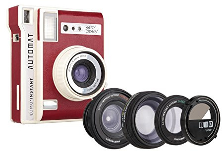 Lomography Lomo'Instant Automat Sofortbildkamera South Beach + 3 Objektivaufsätze