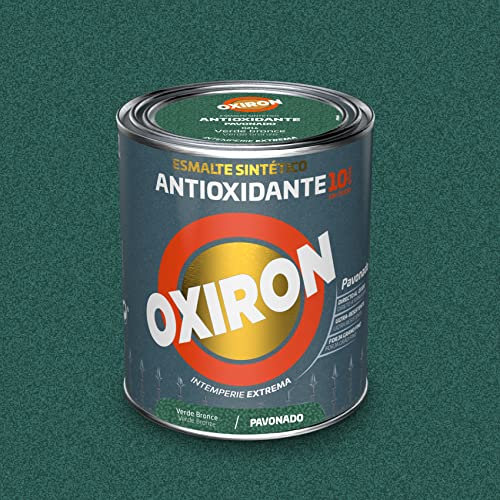 Oxiron Esmalte Antioxidante Pavonado Verde Bronce 750 ml