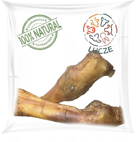 XXL Pferdeknochen für Hunde, 100% Natur Kauknochen Pferd 30 cm,1 Stück, hypoallergen & getreidefrei, langlebiger Hundeknochen, extra Harter Knochen für große Hunde, Kau-Snack & Hundeleckerli Lucze