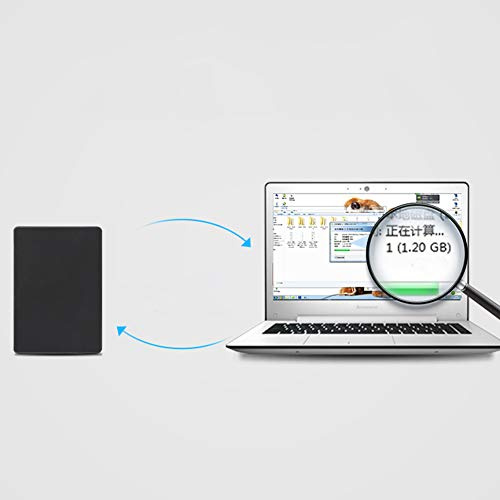 Ausla MSATA SSD Till IDE-adapter, Mini PCIe MSATA Till 2,5 Tums PATA IDE 44-stifts-omvandlare för Bärbar Dator, ABS-hårddiskbox med Snabb Dataöverföring för 3x5 Cm 3x7 Cm SSD:er (#01)