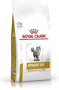 Royal Canin Veterinary Urinary S/O Moderate Calorie 1,5 kg Alimento seco para Gatos para apoyar en caso de Cristales de estruvita
