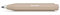 Kaweco SKYLINE SPORT Fallbleistift Macchiato 3.2 mm 5B I Minenbleistift aus hochwertigem Kunststoff in Trendigem Design I Druck-Bleistift nachfüllbar in Beige I Druckminenbleistift 10,5 cm