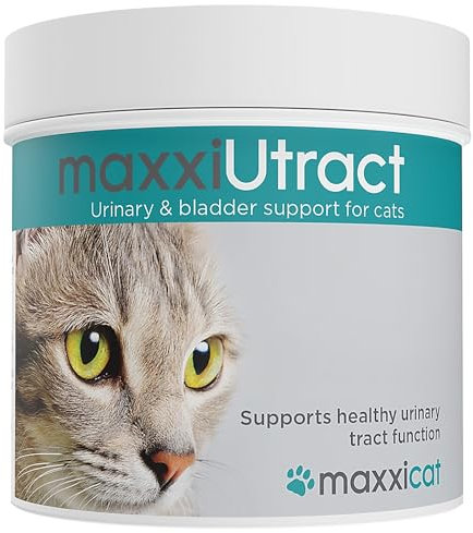 maxxipaws maxxiUtract Urinary & Bladder Support - Powder Supplement for Cats, 60g