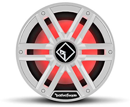 Rockford Fosgate Color Optix M2D4-10S - 25 cm Passiv Subwoofer mit 1600 Watt (RMS: 400 Watt) - weiß