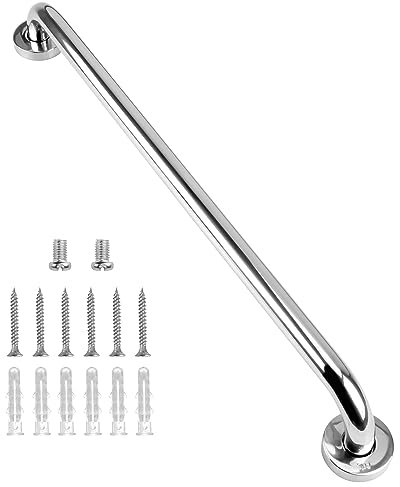 supregear Haltegriff Bad, 80 cm 304 Edelstahl Badezimmer Haltegriff, Sicherheitsgriff Innen- / Außenhilfsgriff zum Küche Schlafzimmer Badewanne, Dusche und Schritte