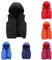 Weste Kinder Jungen Mädchen mit Kapuze Ärmellose Leichte Daunenweste Steppweste Winter Outdoor Winddicht Warm Jacke Weste Pufferweste mit Taschen Kapuzenweste Übergangsweste Geeignet von 3-15 Jahre