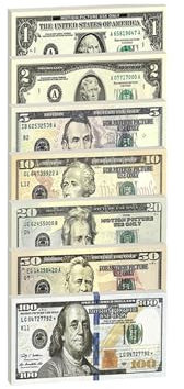 Yoimckay 120 PCS Argent Fictif Billets en Jouets, Billets de Dollar, Faux Argent de Jeu, Prop Money, Billet Factice Dollars pour Accessoires de Cinéma, pour Les Enfants Qui Apprennent et Jouent