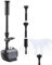Wasserbrunnenpumpe – Filterpumpe für , Tauchpumpe für Teich, Tauchpumpe für Aquarien, Wasserfallpumpe, Wasserfallpumpe, Wasserfallpumpe