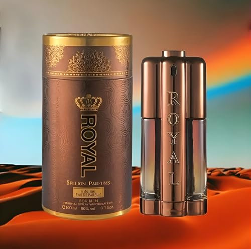 TrendyPeak's Premium Quality Royal Perfums– 100ML Eau de Perfum for Men, Pheromone Cologne, All Day Freshness, Long Lasting Smell, Luxuary Fragrance, Irresistible Attraction, Timeless Elegance