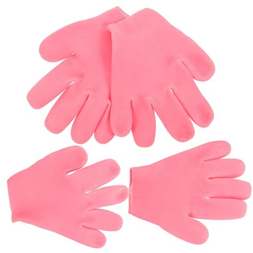 DRESSOOS 2paare Silikonhandschuhe Für Trockene Hände Feuchtigkeitsspendend Und Nährend Übernacht-anwendung Faltenglättend Damen-handpflege Zur Hautregeneration Und Narbenminderung